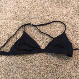 Billabong criss cross halter bikini top